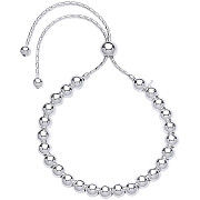 Silver Ball Friendship Bracelet