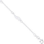 Silver Angel Wing Bracelet