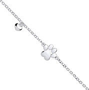 Cat Paw & Heart Bracelet