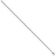 Silver 4.5mm Round Belcher Chain