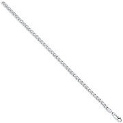 Silver 4.2mm Hollow Spiga Chain