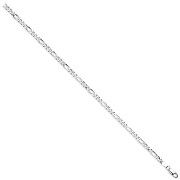Silver 4mm Figaro Chains/Bracelet
