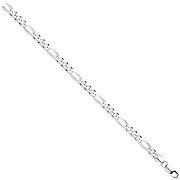 Silver 7mm Figaro Chains/Bracelets