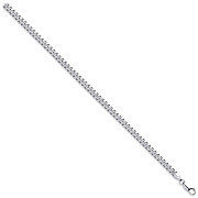 Silver 5mm Dome Cuban Link Chain/Bracelets