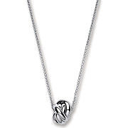 Silver Chain with Knot
