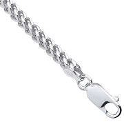 Silver 3mm Solid Franco Chain
