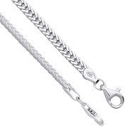Silver 4mm Foxtail Chain