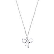 Silver Bow Pendant Chain/Ladies Bracelet
