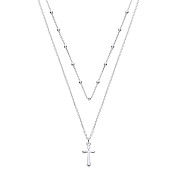  18" with Cross Pendant