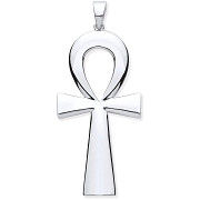 Silver Large Ankh Cross - Key of Life