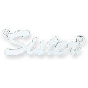 Silver Small Script Nameplate with 16"/18"/20" chain