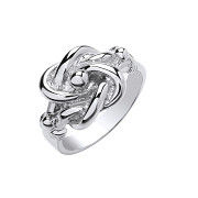 Silver Knot Ring