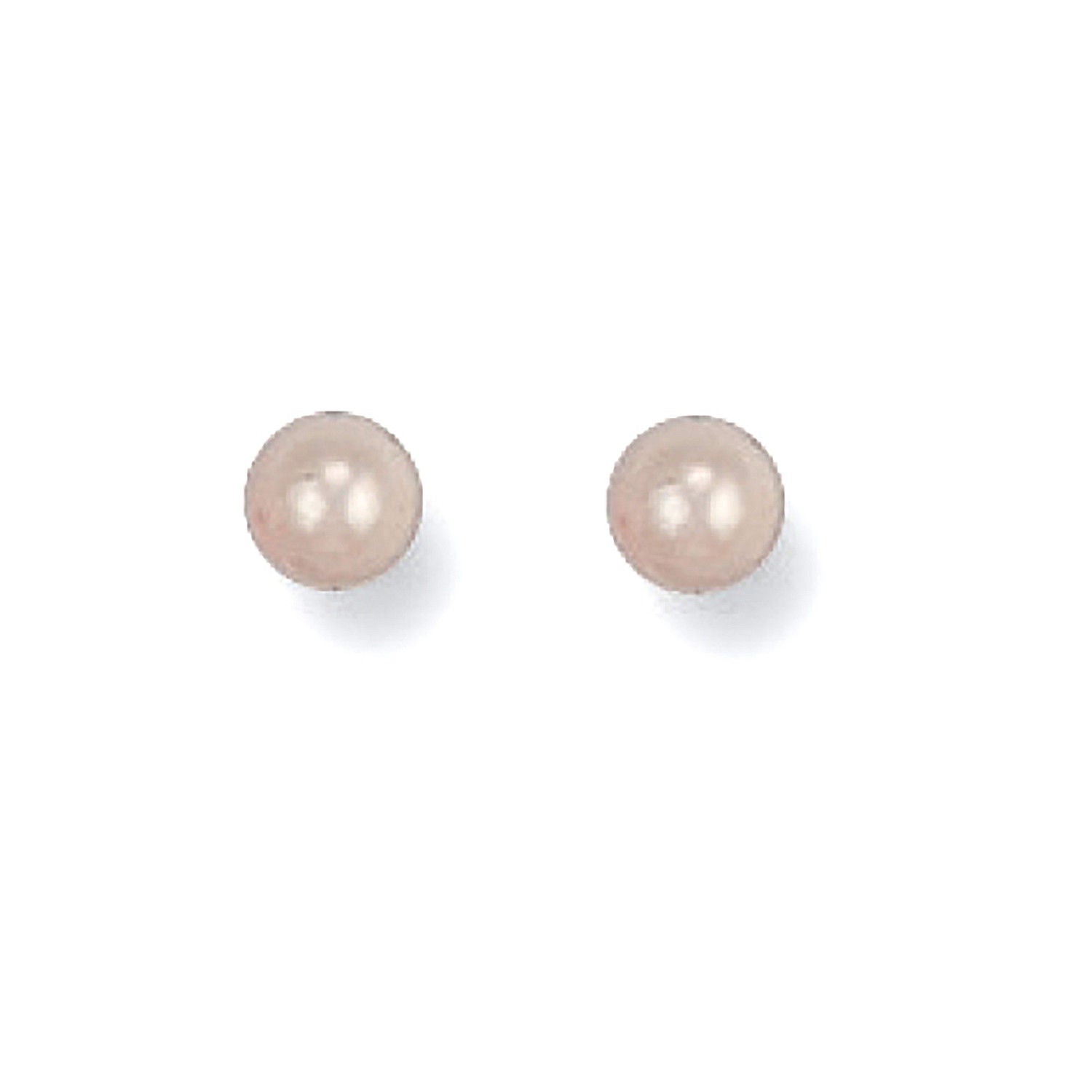 Y/G 4mm Cultured Pearl Studs