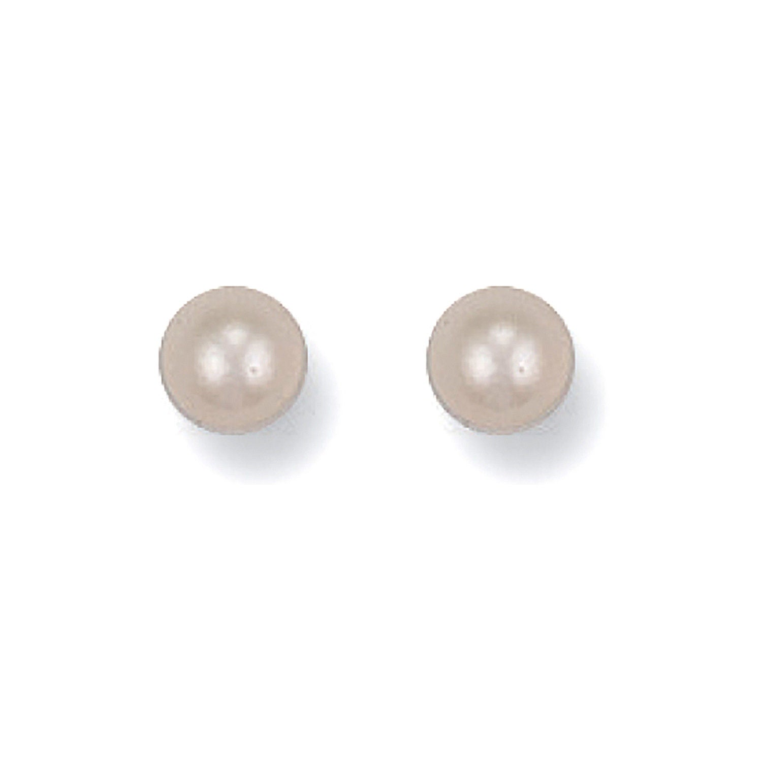9ct Yellow Gold 5mm Cultured Pearl Studs