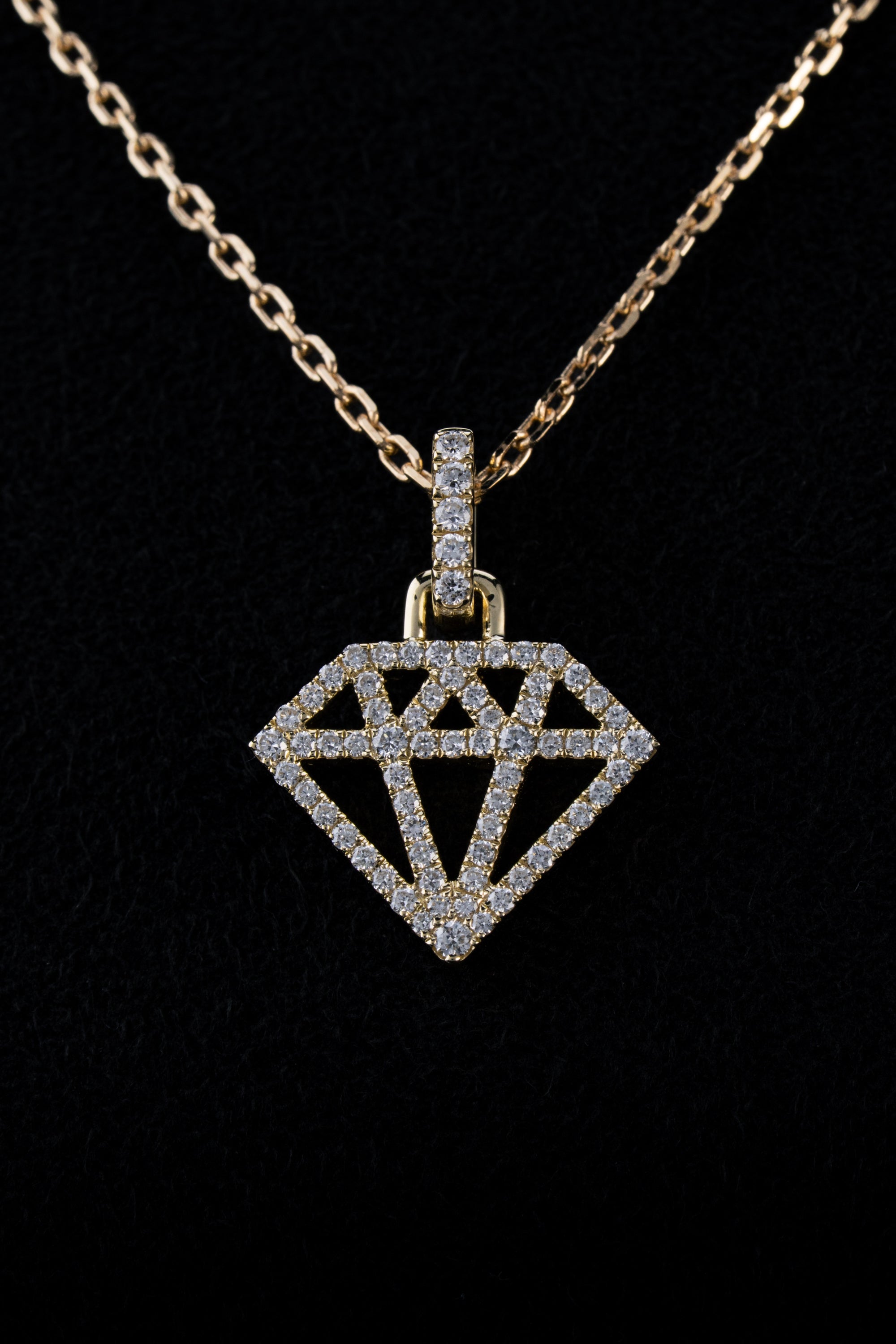 Precise Diamond necklace "Open Facèt" - Precise Jewellers