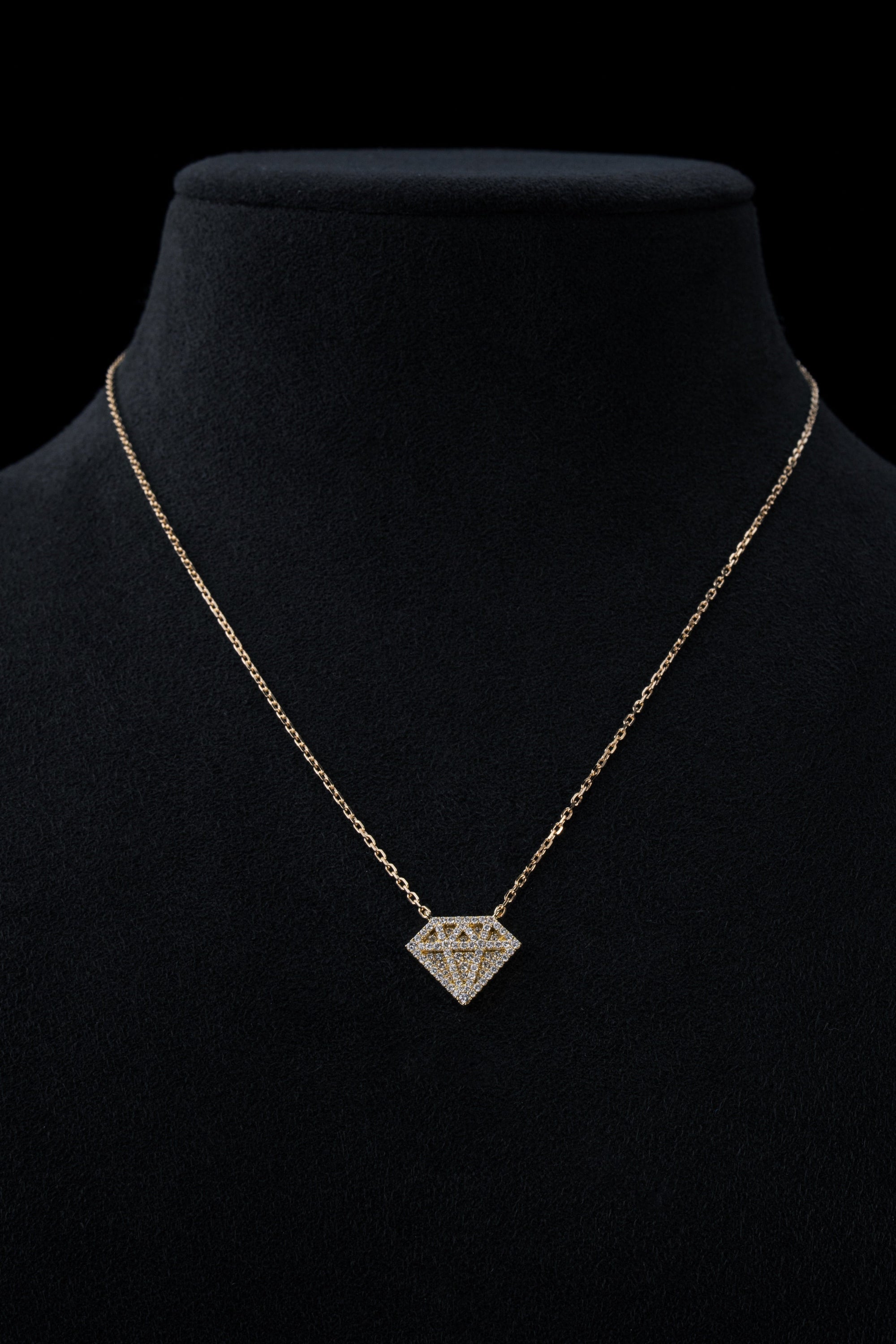 Precise Diamond necklace "Open Facèt" - Precise Jewellers