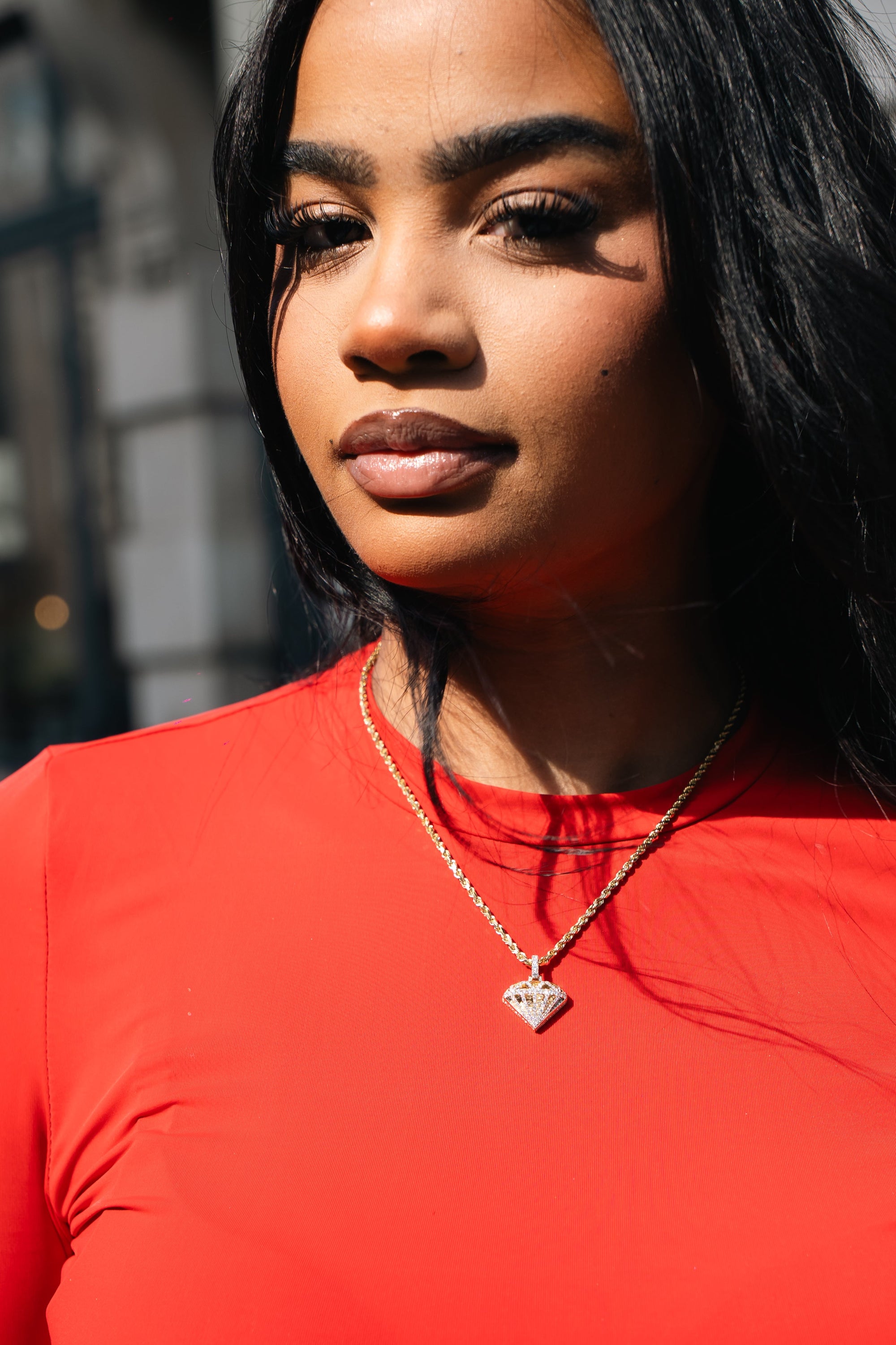 PRECISE DIAMOND PENDANT - ROSE GOLD - Precise Jewellers