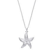Starfish Silver Necklace - Precise Jewellers