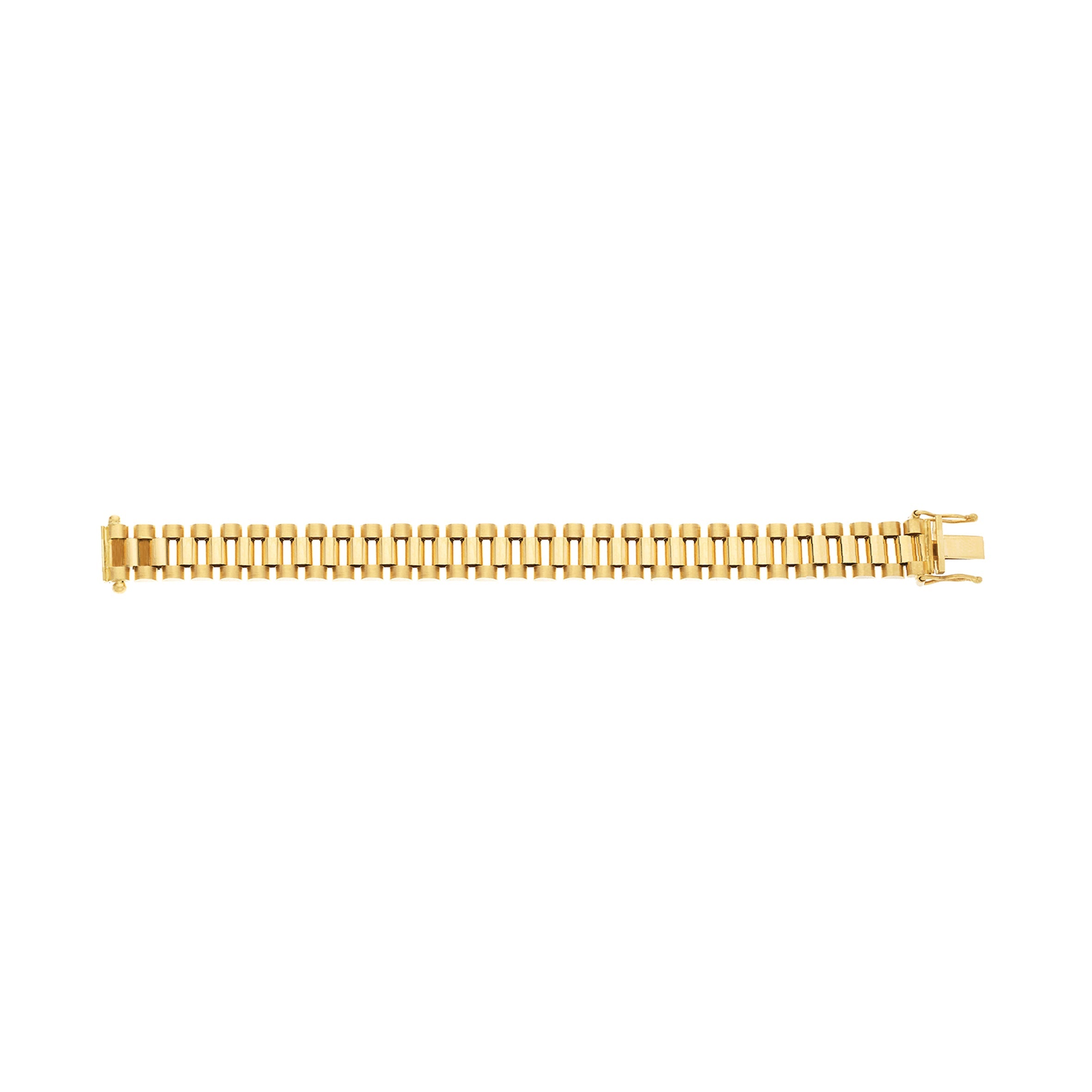 G 10mm Fancy Link Baby Bracelet - Precise Jewellers