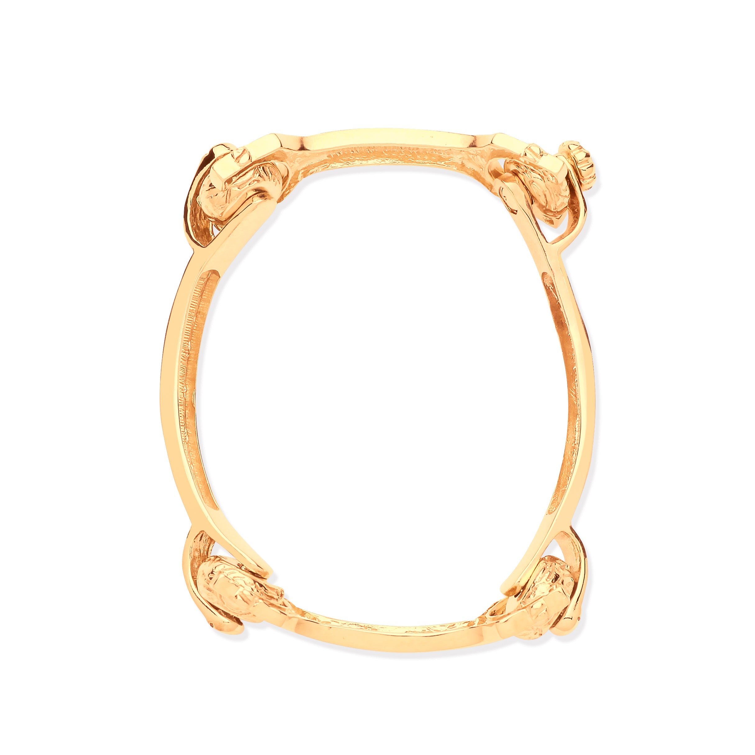 Y/G 4 Piece Bone Baby Bangle - Precise Jewellers