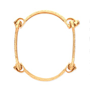 Y/G 4 Piece Bone Gents Bangle - Precise Jewellers