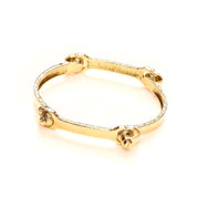 Y/G 4 Piece Bone Gents Bangle - Precise Jewellers