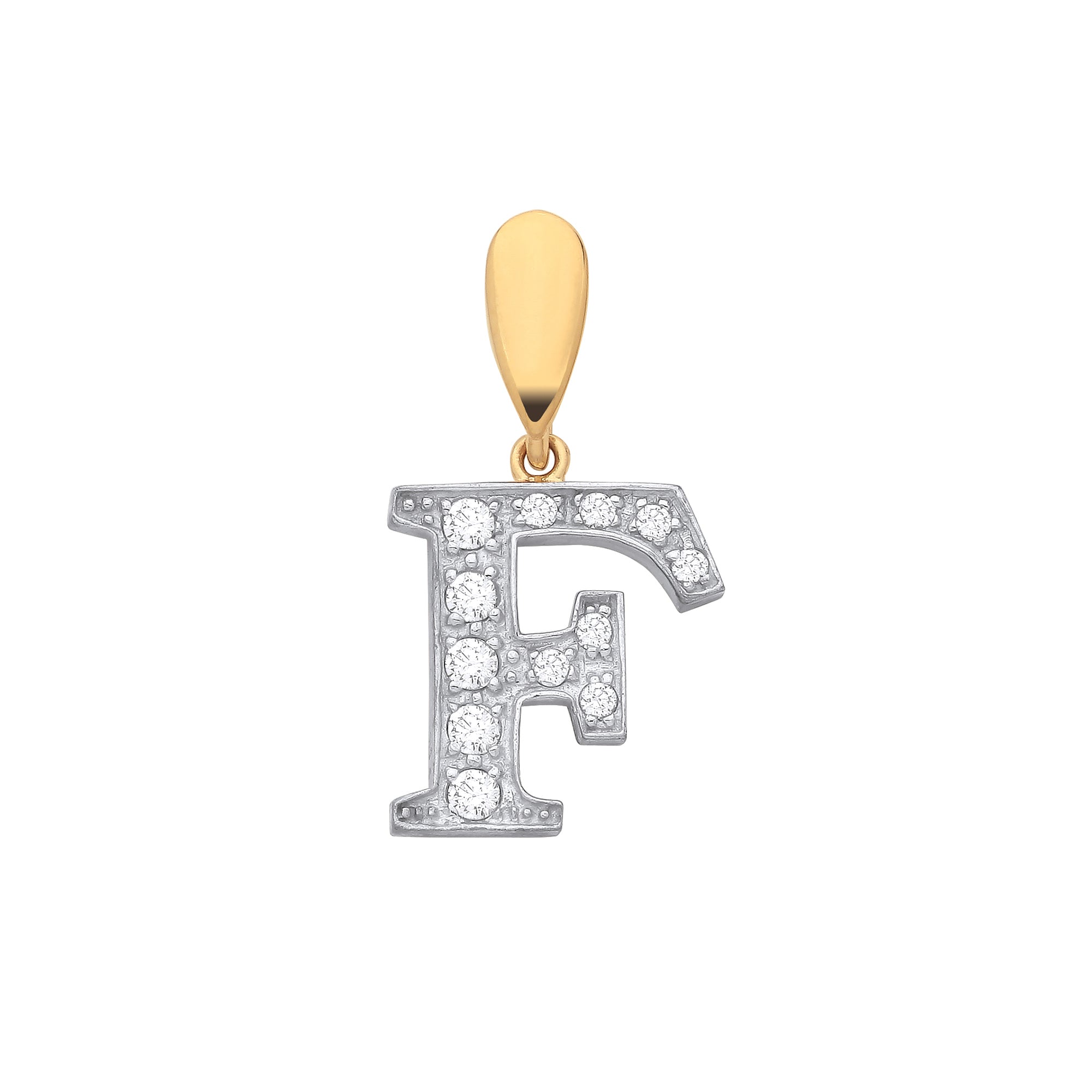 Y/G Large Ornate Crucifix - Precise Jewellers