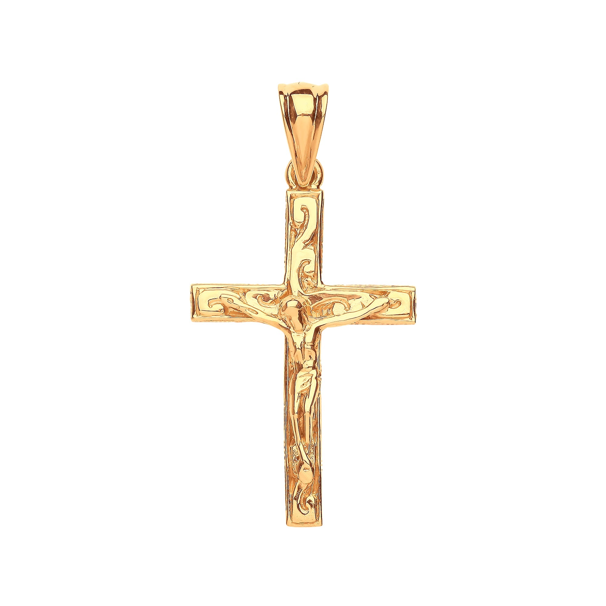G Large Ornate Crucifix - Precise Jewellers